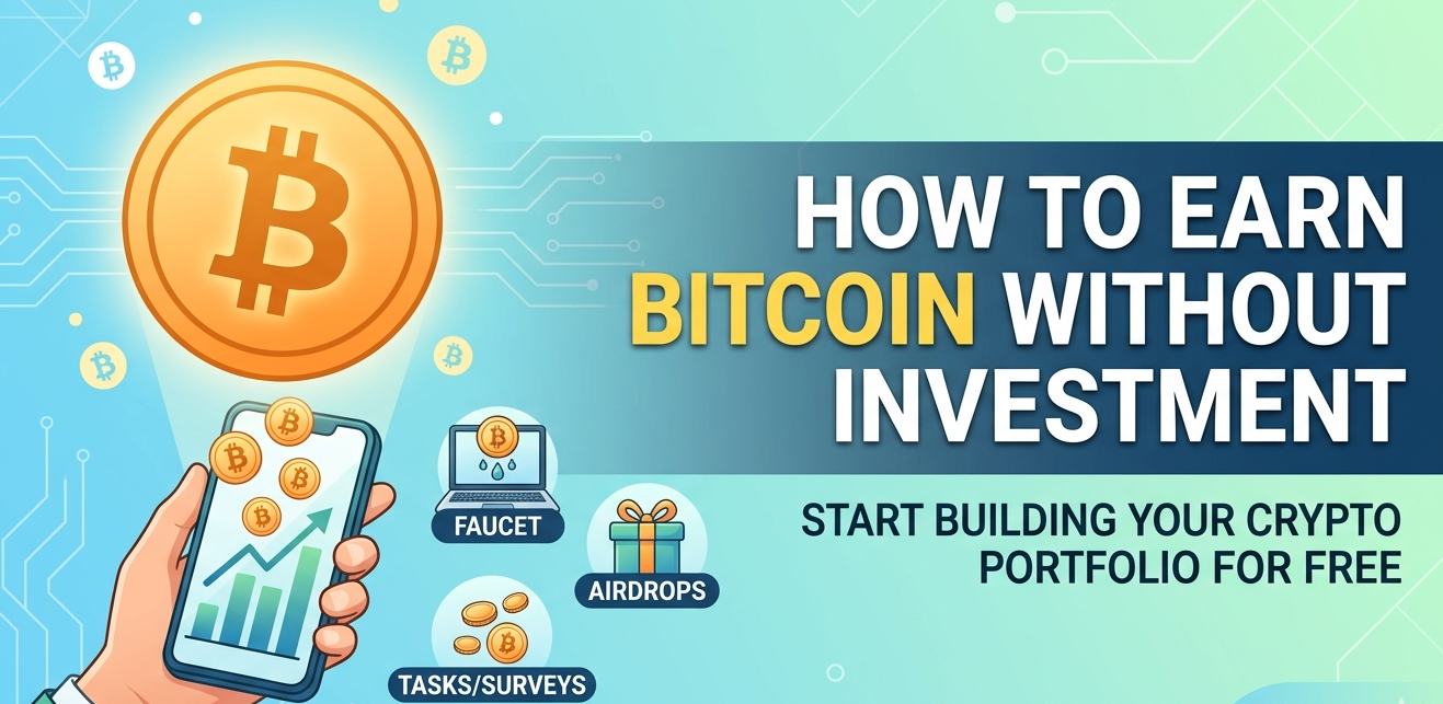 How to Earn Bitcoin Without Investment