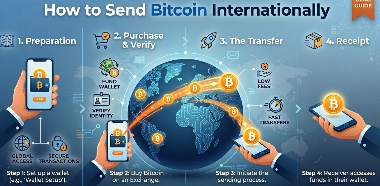 How to Send Bitcoin Internationally