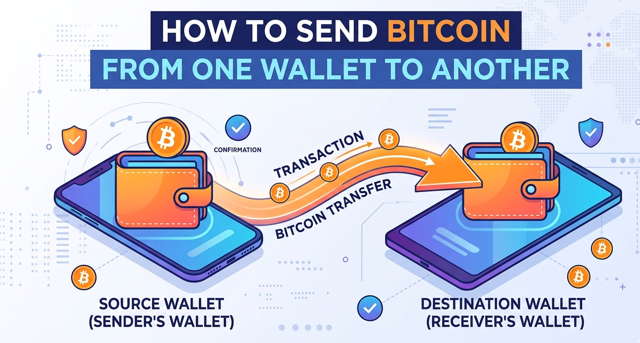 How to Send Bitcoin from One Wallet to Another