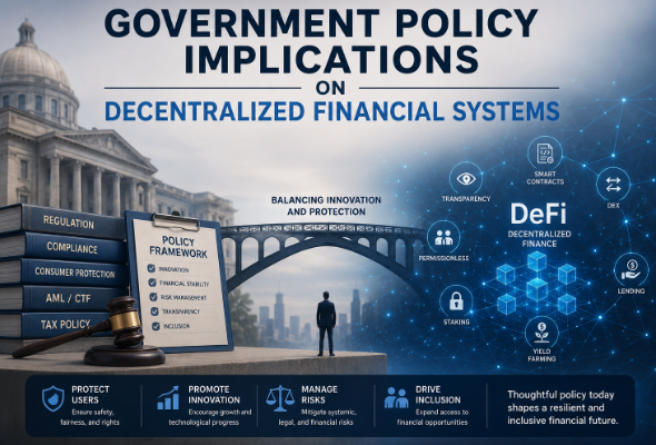 Government Policy Implications on Decentralized Financial Systems