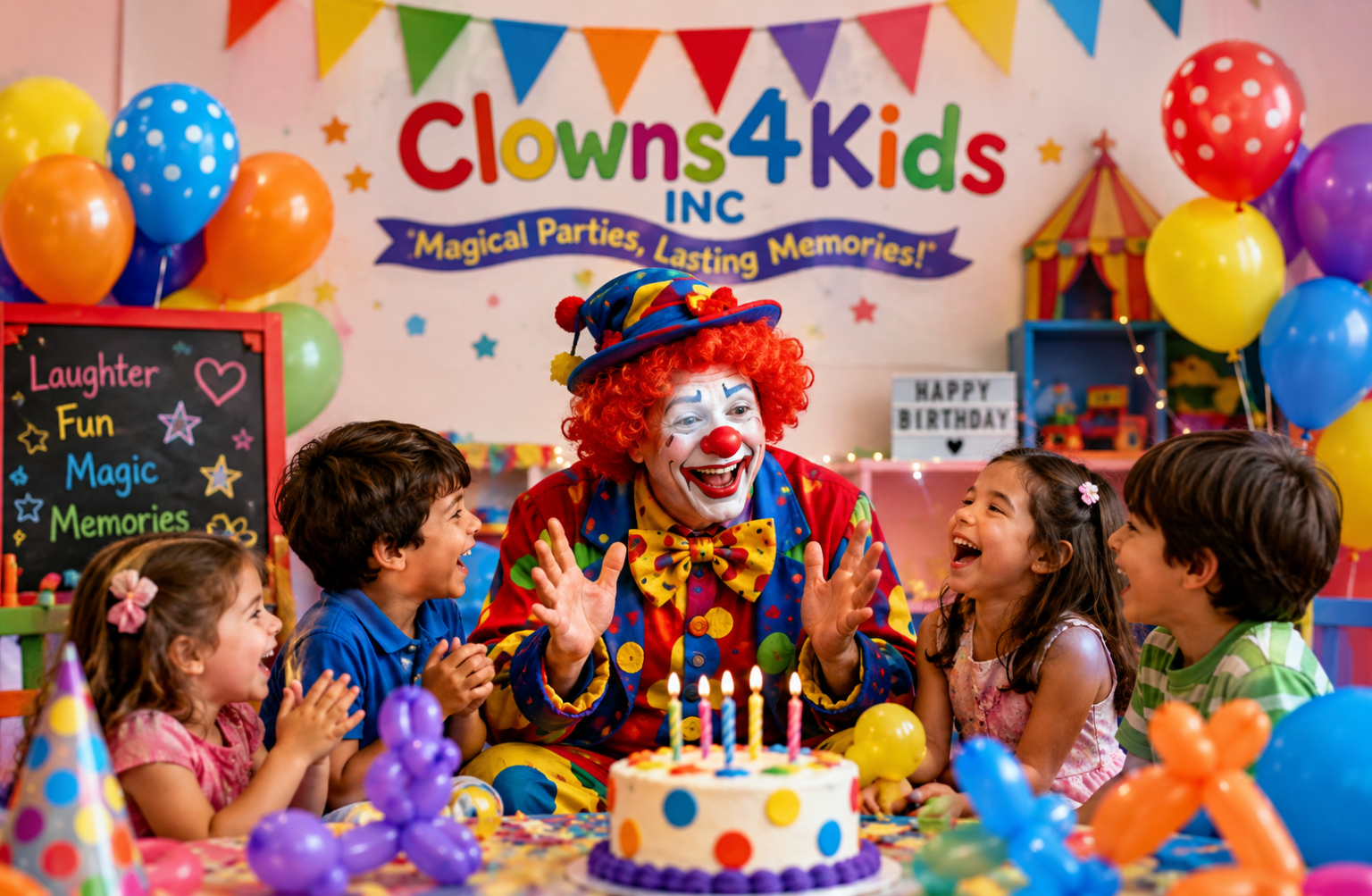 How Clowns4Kids Inc Creates Magical Memories for Birthday Parties