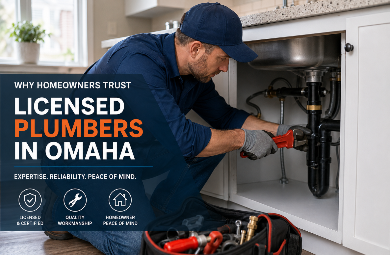 Why Homeowners Trust Licensed Plumbers in Omaha for Major Repairs